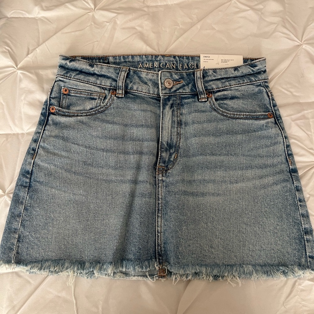 American Eagle Outfitters Blue Denim Skirt
